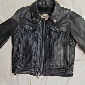 Harley Davidson Black Leather Jacket